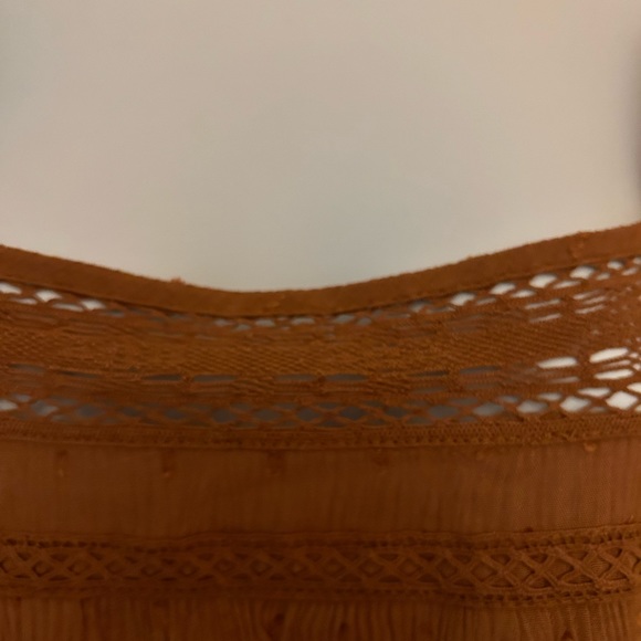 Free people rust color blouse - Picture 4 of 8